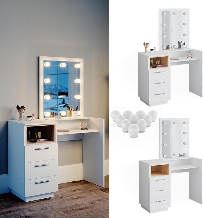 Produktbild Vicco Beatrice mit Beleuchtung (100 x 42 x 149 cm)