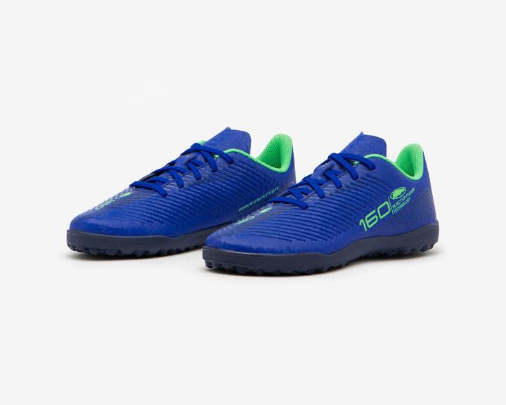 Immagine prodotto Kipsta Scarpe da calcio multispeed da bambino TF con lacci - 160 Turf blu (38)