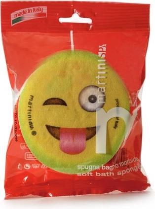 Produktbild Martini Spa Fruit Emoticons Body Sponge with Massage Color 11.5x3.5cm 75g