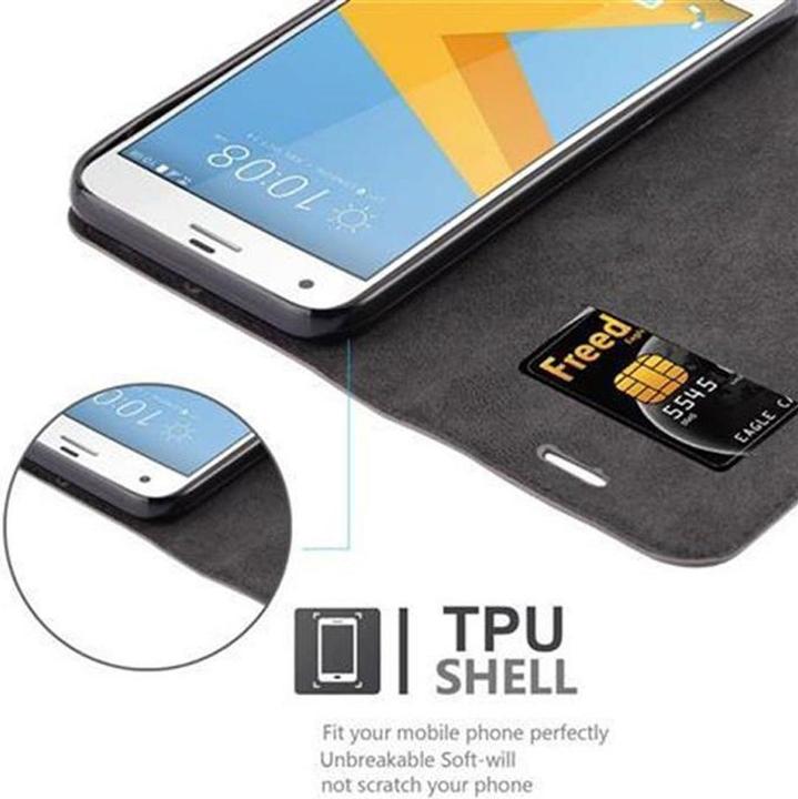 Actual product image Cadorabo Book Invisible Magnet Cover (HTC One A9S)