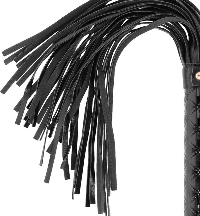 Actual product image Begme Black Edition Vegan Leather Flogger