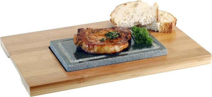 Nouvel Hot Stone - Set, Bambou, 2 pièces, 36 x 24 x 2 cm