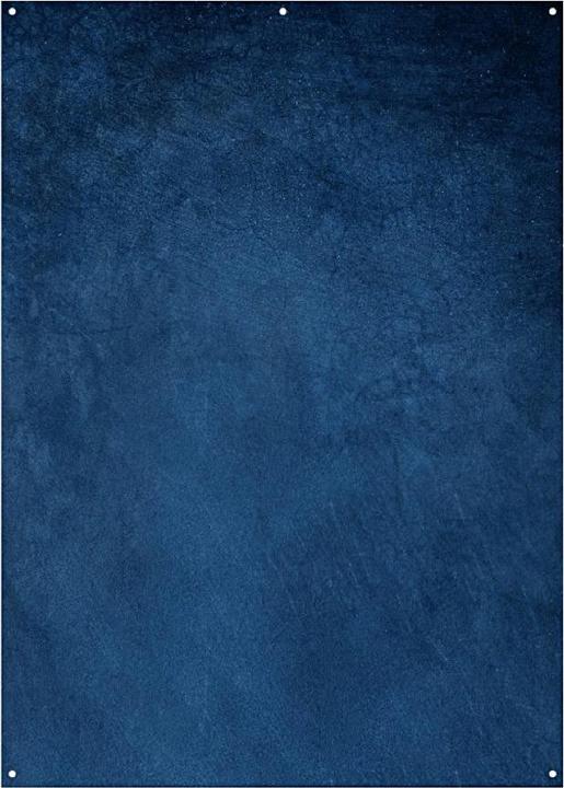 Actual product image Westcott X Drop Fabric Backdrop Blue Concrete (5' x 7') (150 cm, 210 cm)