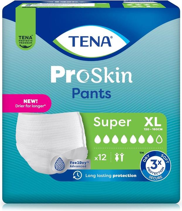 Tena Pants Super XL 120-160cm 12 (12 x, XL)