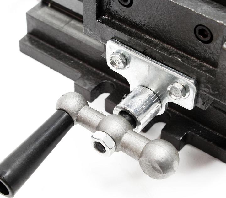 Image du produit Wiltec Étau de fraisage 2 Axes 75 mm Perceuse à tarauder Table croisé Établi Étau machine Outil Atelier (75 mm)
