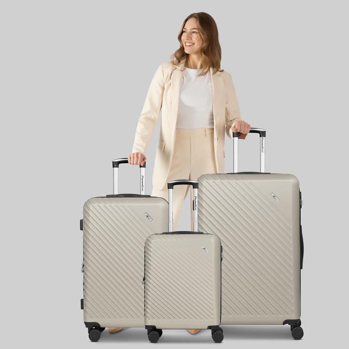 Produktbild Check.In Paradise 2.0 4 Rollen Kofferset 3-teilig mit Dehnfalte (228 l, XL (ab 115l))