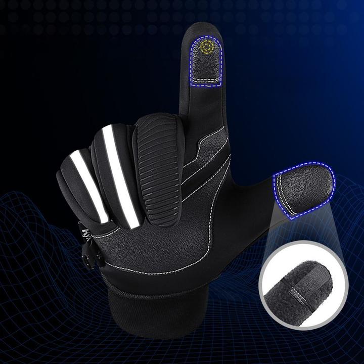Image du produit Hurtel Gants de téléphone de sport isolés et antidérapants (taille XL) - noirs (XL)