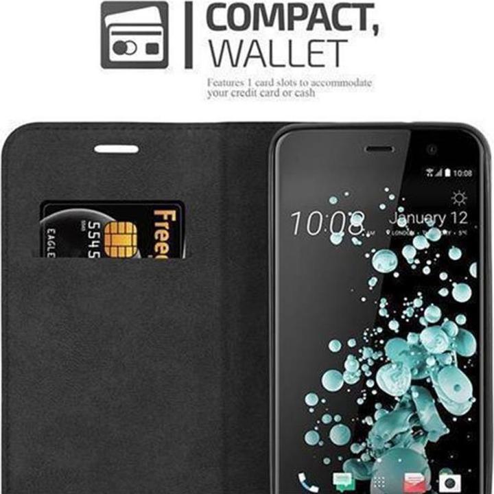 Produktbild Cadorabo Book Invisible Magnet Cover (HTC U Play)