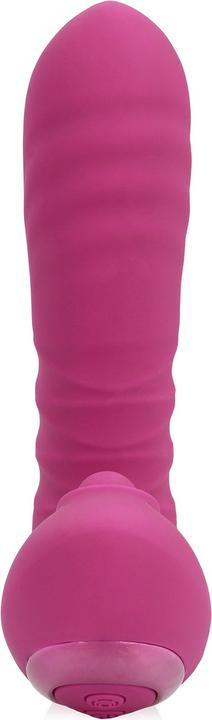 Image du produit Loveline Thrusting and Tapping Vibrator - Powerful Pink
