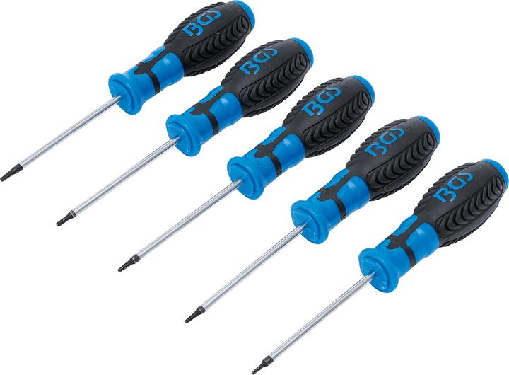 Immagine prodotto BGS Serie di cacciaviti profilo a T (per Torx) con alesatura T6 - T10 5 pz. (Sezione T)