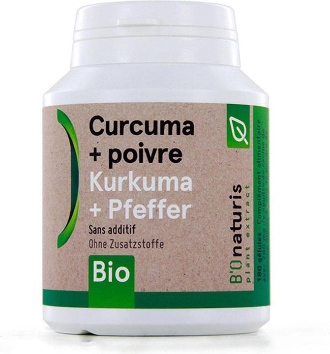 B'Onaturis Kurkuma + Pfeffer (180 Stück, Kapseln, 200 g)