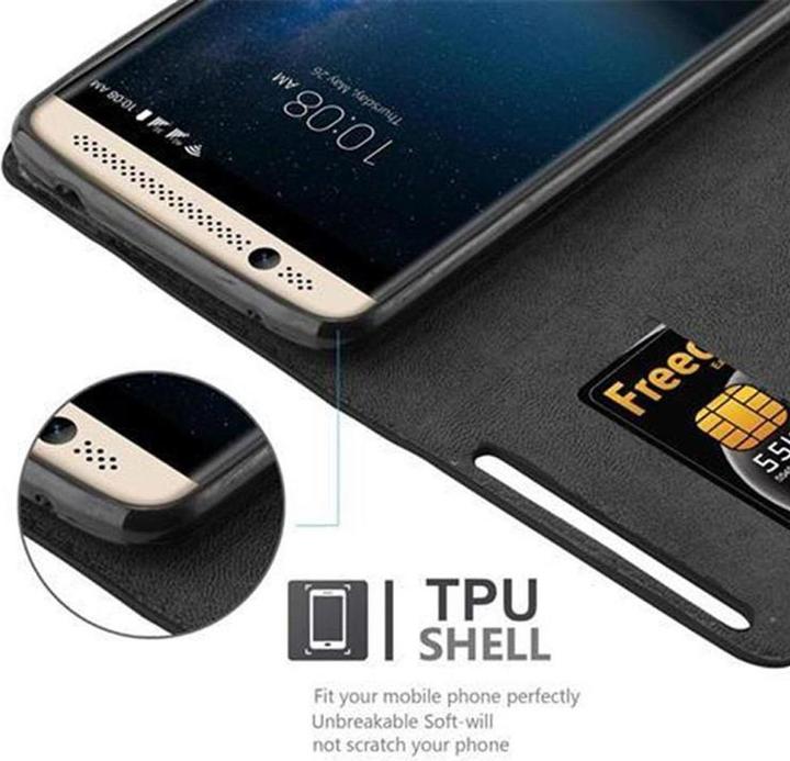 Productafbeelding Cadorabo Boek Onzichtbare Magneethoes (ZTE Axon 7)
