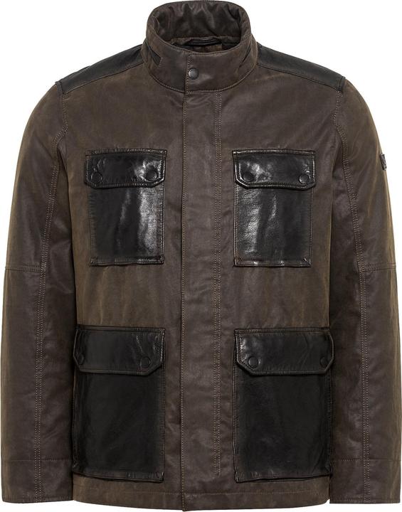 Camel Active Blouson mit Materialkontrast