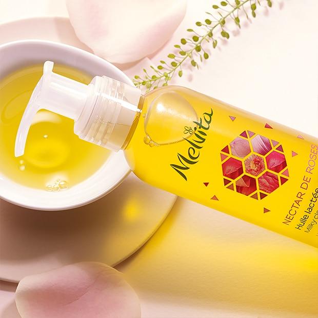 Produktbild Melvita Huile Lactee Demaquillant (Reinigungslotion, 145 ml)