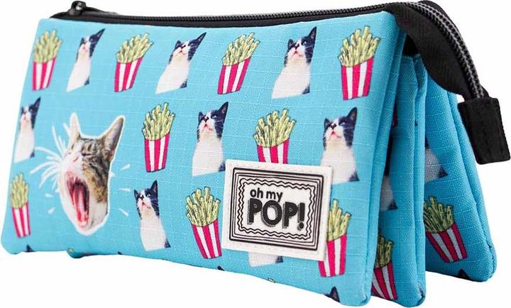 Immagine prodotto Oh My Pop! Triplo astuccio HS per matite Gatto arrabbiato
