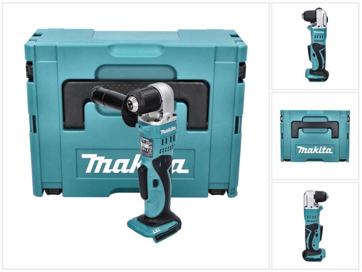 Produktbild Makita DDA 351 ZJ Akku Winkelbohrmaschine 18 V 13,5 Nm + Makpac - ohne Akku, ohne Ladegerät (Akkubetrieb)