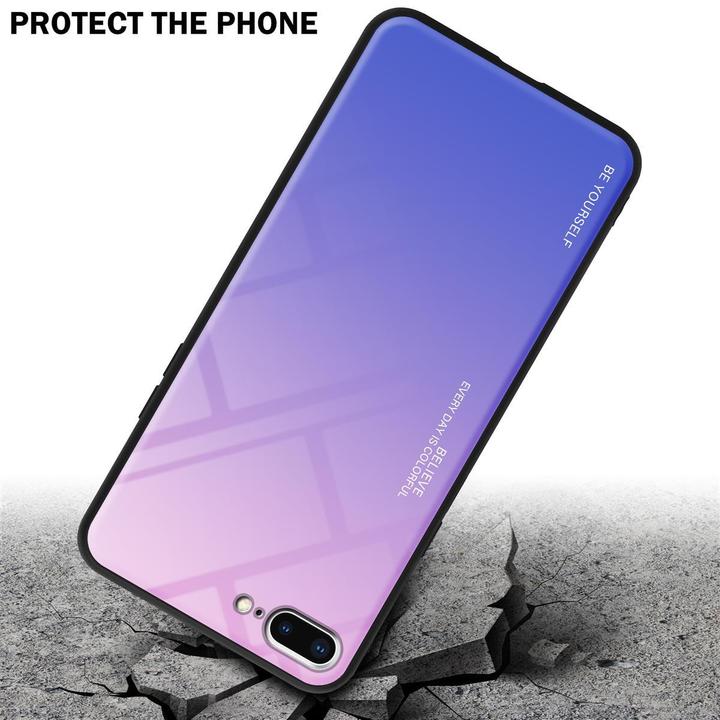 Produktbild Cadorabo TPU 2 Farben Glas Cover (Apple iPhone 7 Plus, Apple iPhone 7s Plus)