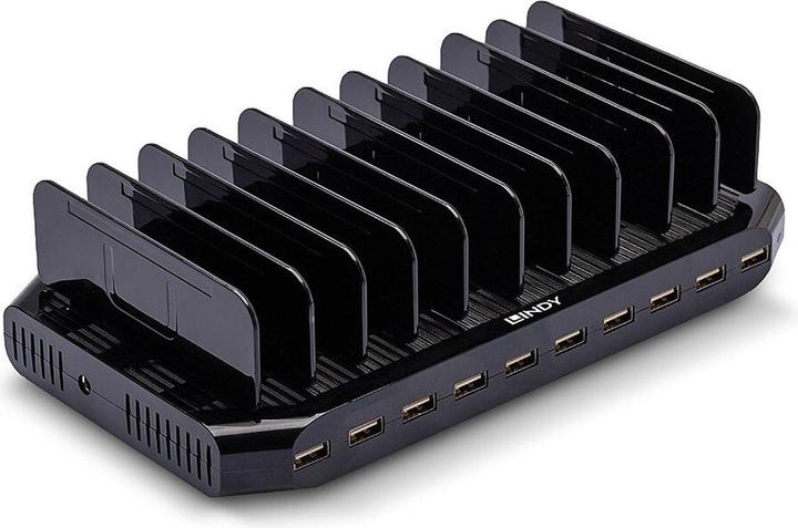 Produktbild Lindy 10 Port USB-Ladestation (5 W)