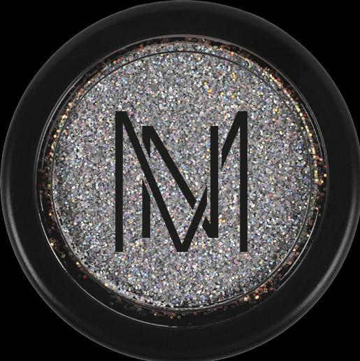 Produktbild Marily Nails Glitter powder 4 - Holo Silver (Holo Silver)