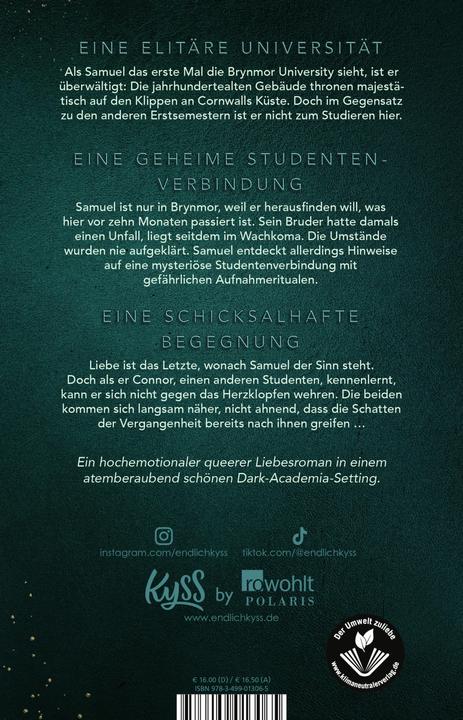 Produktbild Brynmor University – Geheimnisse (Deutsch, Dominik Gaida, 2023)