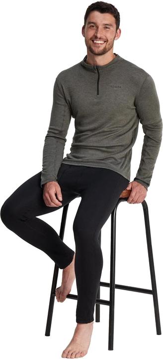 Actual product image TOG24 Mens Meru Zip Neck Thermal Top (L)
