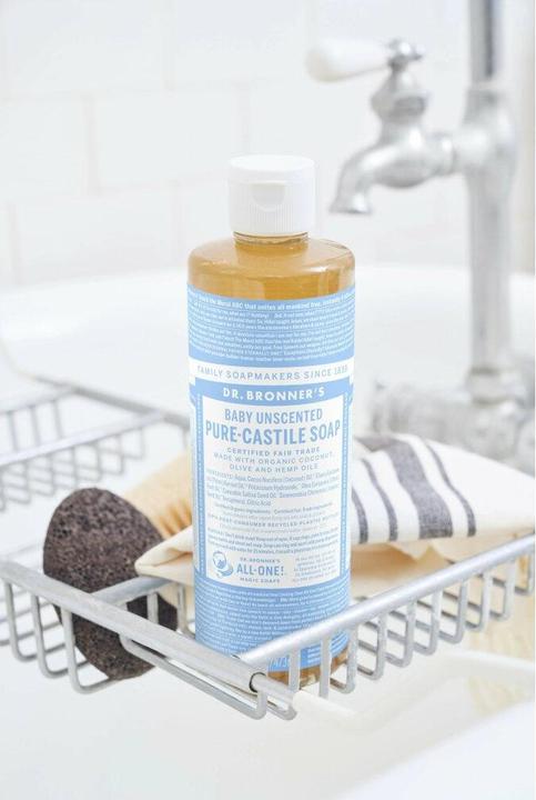 Actual product image Dr. Bronner's Neutral Liquid Soap 240ml (Liquid soap, 240 ml)
