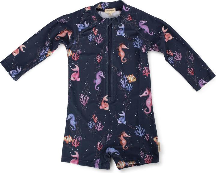 Filibabba Villads – UV-Schwimmanzug LS 3-4 Jahre – Rainbow Reef (98, 102, 104, 100 A)