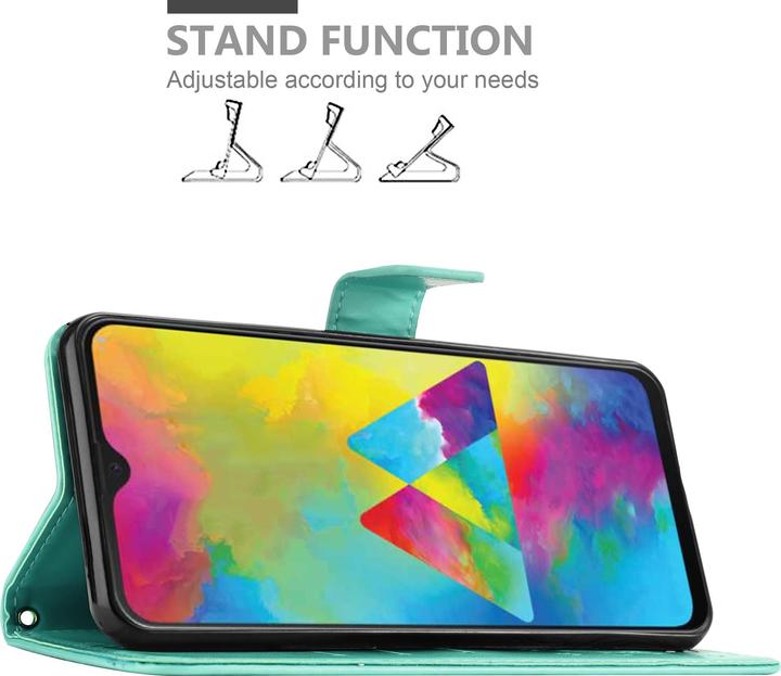 Image du produit Cadorabo Couverture du livre de fleurs (Samsung Galaxy M21)