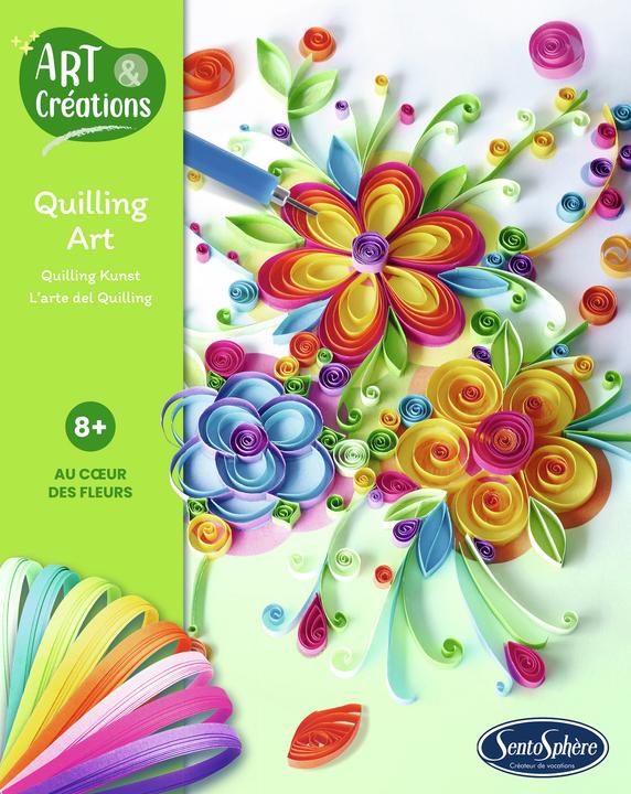 Actual product image Sentosphere Quilling'art flowers