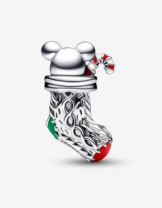 Produktbild Pandora Maus & Weihnachtsstrumpf (Silber 925)