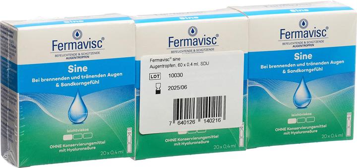 Produktbild OmniVision sine Gtt Opht (24 ml, Fermavisc sine Gtt Opht)