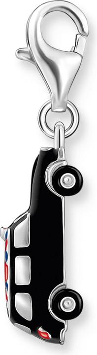 Produktbild Thomas Sabo Charm-Anhänger London Taxi mit Union Jack Silber (925er Silber, Emaille)