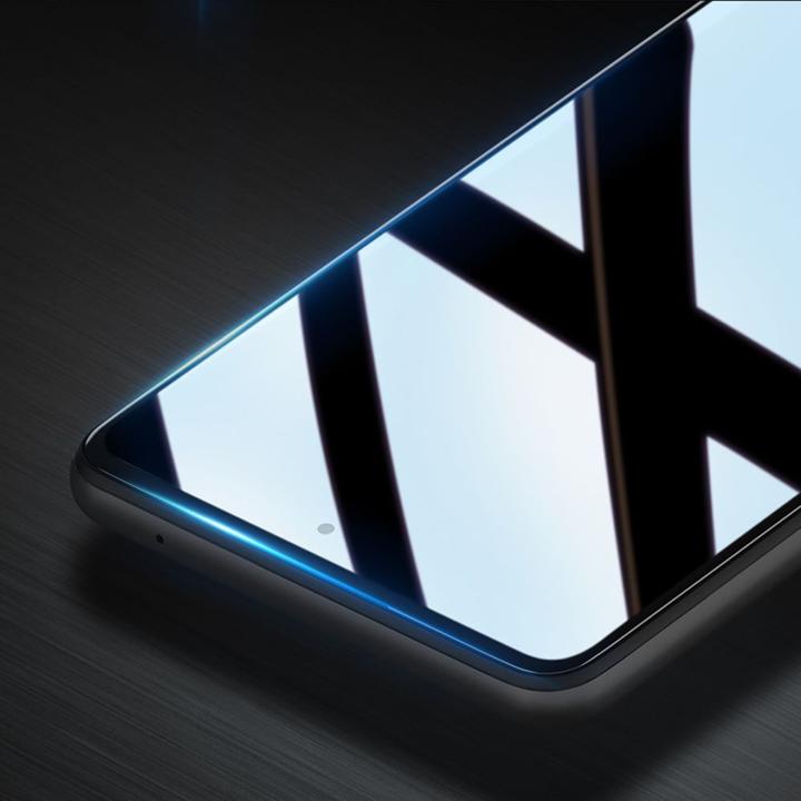 Actual product image Dux Ducis 9D Tempered Glass full screen 9H tempered glass with frame for Samsung Galaxy A73 black (c (1 Piece, Samsung Galaxy A73 5G)
