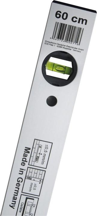 Actual product image Fortis Spirit level 180 cm construction quality (180 cm)