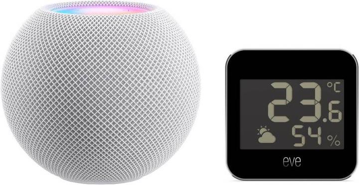 Actual product image Eve Weather & Apple Home Pod Mini