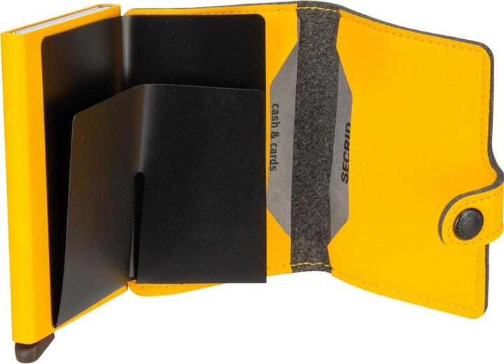 Actual product image Secrid Credit Card Case Miniwallet Yard Ochre