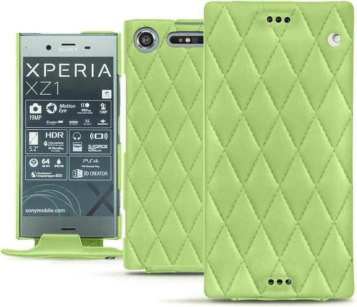 Actual product image Noreve Leather cover vertical (Sony Xperia XZ1)