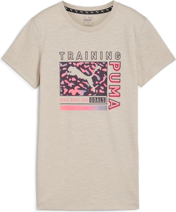 Puma Women’s Graphic Train Favorite AOP Tee (S)