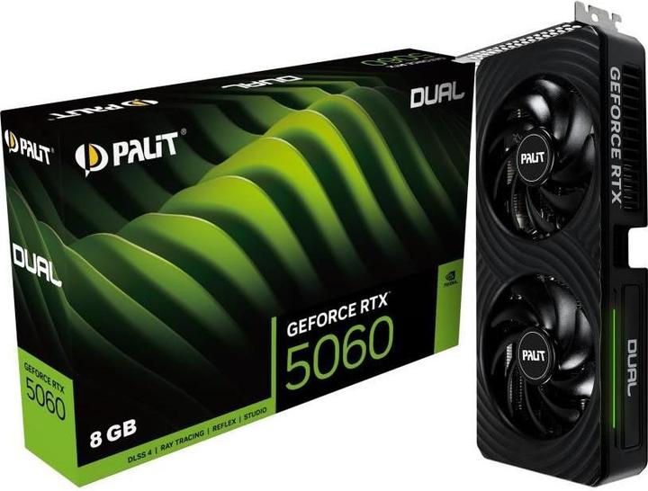 Image du produit XpertVision RTX 5060 8GB Palit Dual GDDR7 (8 Go)