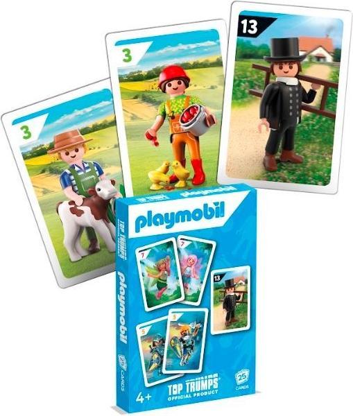 Actual product image Winning Moves Top Trumps Peter Playmobil game