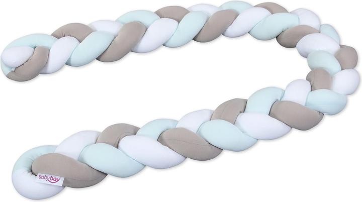 Actual product image Tobi Nest snake braided large white/beige/aqua