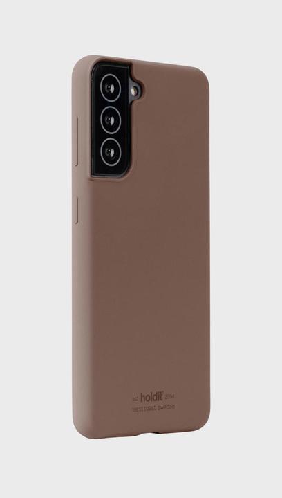Immagine prodotto Holdit Custodia per telefono in silicone marrone scuro (Samsung Galaxy S22+)