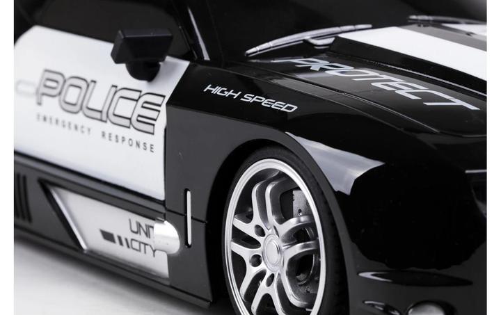 Immagine prodotto Tec-Toy Auto Polizia Inseguimento Nero, 1:12