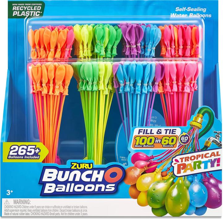 Produktbild Zuru BOB Tropical Party 8Pk gestapelte offene Box 56481