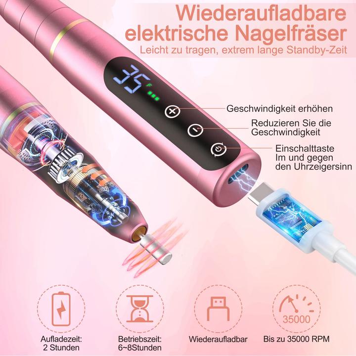 Actual product image Nailgirls 11-in-1 Nagelfräser-Set
