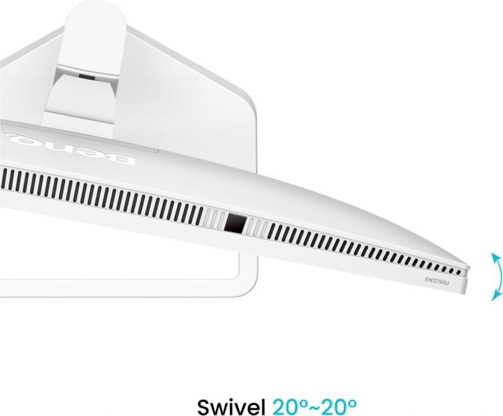 Immagine prodotto BenQ 68,6cm EW2790U 16:9 USB-C/HDMI white spk. UHD (3840 x 2160 pixel, 27")