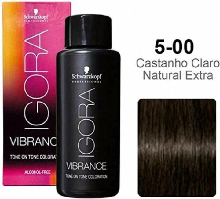 Produktbild Schwarzkopf Igora Vibrance, 1000 g (5-00 Intensives Hellbraun)