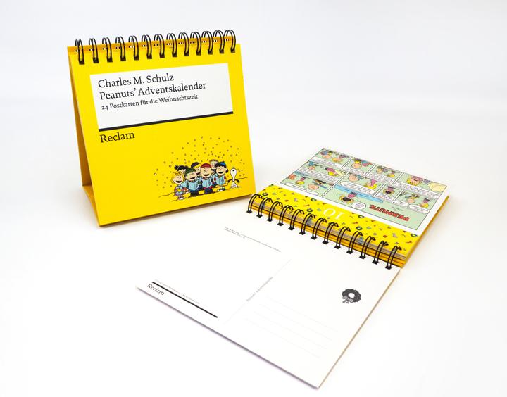 Actual product image Schulz:Peanuts' Advent calendar. 24 Pos