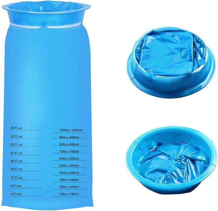 Produktbild JTI 10x Erbrochenes Beutel gegen Reisekrankheit - 1000 ml (Hygieneprodukt)