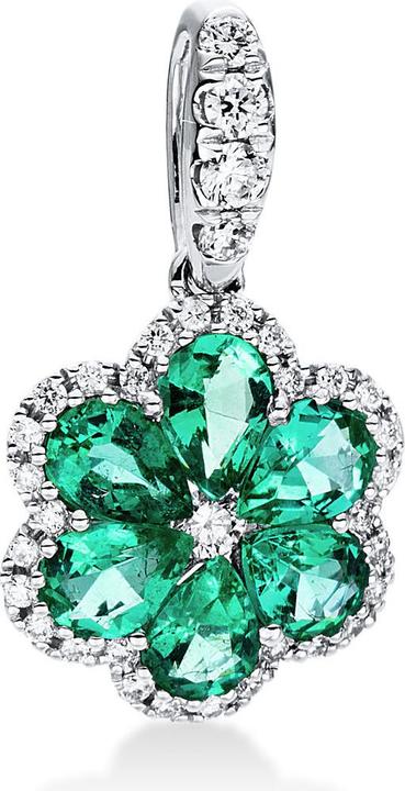 Immagine prodotto Goldberg Diamant Ciondolo 18 ct WG, con occhiello (Oro bianco)